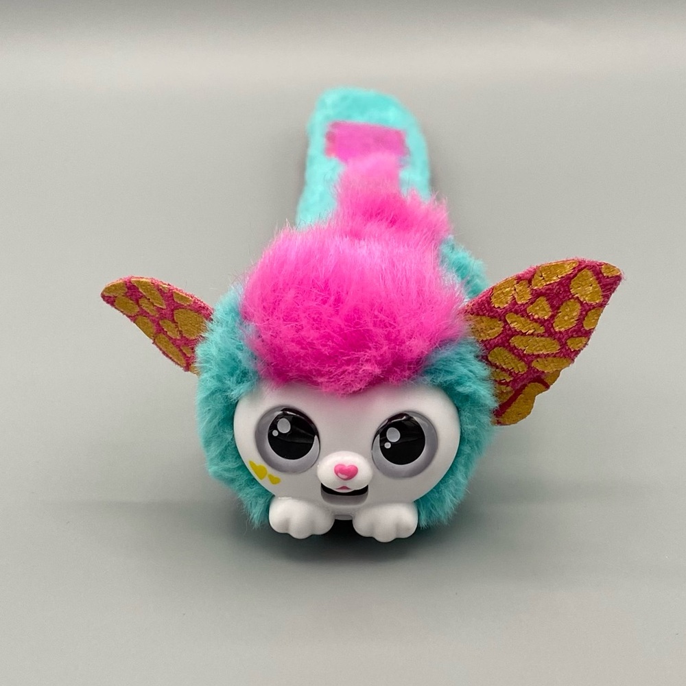Little Live Pets Wrapples Slap Bracelet Toy Shylo Blue Pink Tested Works Gifts